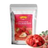 3.52OZ/100g Premium Whole Freeze Dried Strawberries 50-55 per bag,Whole Big Natural Dried Strawberries No Additives,Dehydrated Strawberry No Sugar Added,Snacks view 1
