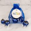 100 Pc Organza Drawstring Gift Bags 5x7 inch Royal Blue for Jewelry,Candy,Women Lip Gloss,Sheer Fabric Clear Mesh Wrap Mini Sachet for Baby Shower,Christmas,Party Favors,Bridal Shower,Birthday,Wedding view 4