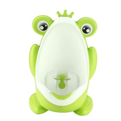 LIFKOME Boy Girl Urinal Training Toilet Multi-Functional Wall-Mounted Urinal for Boys Easy Installation Safe Use Fun Design for Potty Training Automatic Drainage System Green