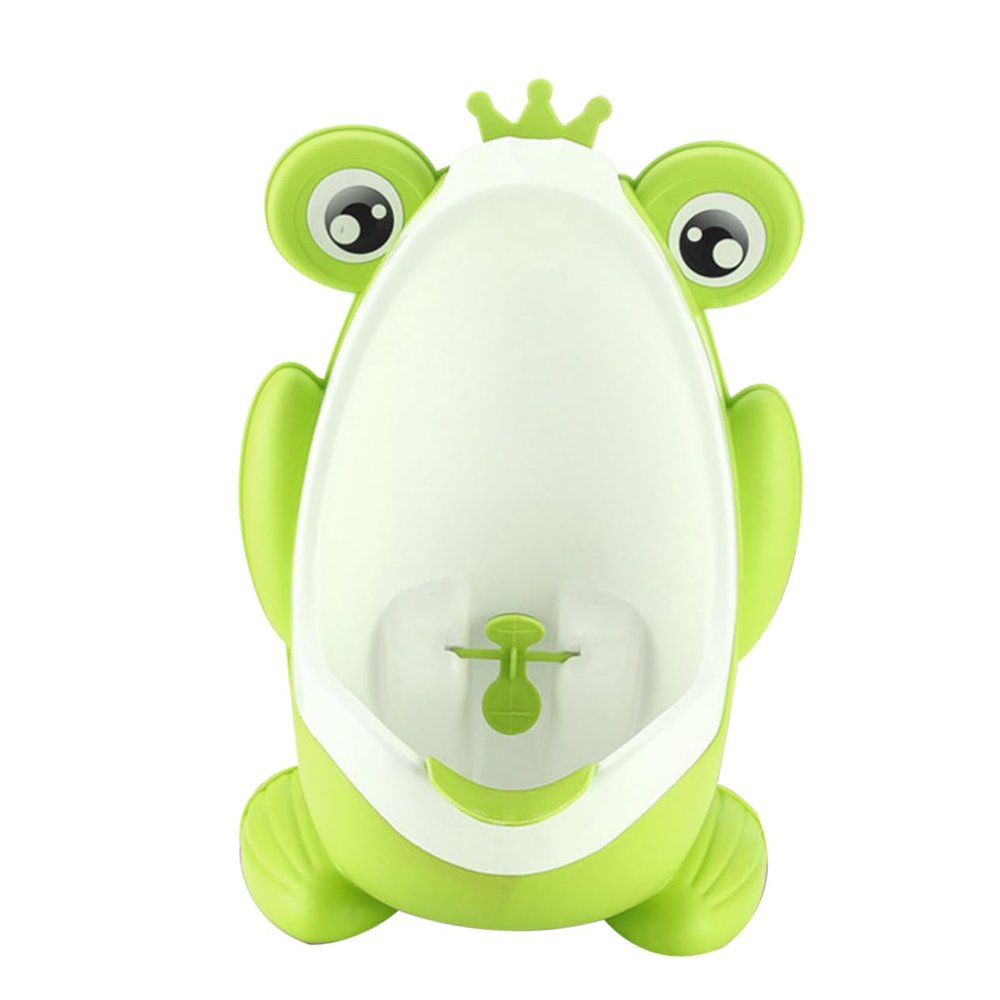 LIFKOME Boy Girl Urinal Training Toilet Multi-Functional Wall-Mounted Urinal for Boys Easy Installation Safe Use Fun Design for Potty Training Automatic Drainage System Green