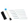 for 6pcs/1set Tuning Forks Silicon Hammer Storage Box Kit 396/417/528/639/741/852 Hz DNA Repair Sound Therapy Relaxation view 1