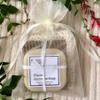 100 Pc Organza Drawstring Gift Bags 4x6 inch Ivory for Jewelry,Candy,Sheer Fabric Clear Mesh Wrap Tulle See Through Sachet for Baby Shower,Christmas,Party Favors,Bridal Shower,Birthday,Wedding,Holiday view 3