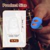 PATIKIL Finger Tip Covers Cots, Light White Silicone Finger Protectors Gloves Breathable Reusable Fingertip Caps with Air Holes for Dry Skin Finger Cracking, XL, 15 Pcs view 2