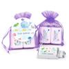 100 Pcs Organza Drawstring Gift Bag 4x6 inch Lilac for Jewelry,Candy,Sheer Fabric Clear Mesh Wrap Sachet for Baby Shower,Christmas,Party Favors,Bridal Shower,Birthday,Wedding,Valentines Day,Bridesmaid view 4