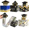 40 Pack Graduation Surprise Money Boxes Candy Box Graduation Money Box Party Favors Grad Gift Box with Gold Tassel Little Souvenir for Guest for Class of 2025 Party Supplies, Style 5 view 2