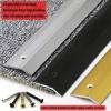 Flooring Ramp/Aluminium Threshold Strip Door Floor Trim Transition Bar, Suitable for Doorways Threshold Ramp Tile Laminate Planks(Black,130cm) view 4