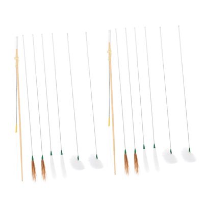 Anneome 16pcs Ear Cleaning Tools Professional Earwax Removers with Handles and Goose Hair Picks for Safe Daily Use and Travel for Family and Gifting