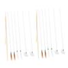Anneome 16pcs Ear Cleaning Tools Professional Earwax Removers with Handles and Goose Hair Picks for Safe Daily Use and Travel for Family and Gifting view 1