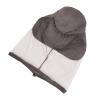Sun Protection Fishing Hat with Neck Flap Mosquito Beekeeping Beekeeper Bee Hat with Veil Beekeeping Supplies Dark Grey view 4