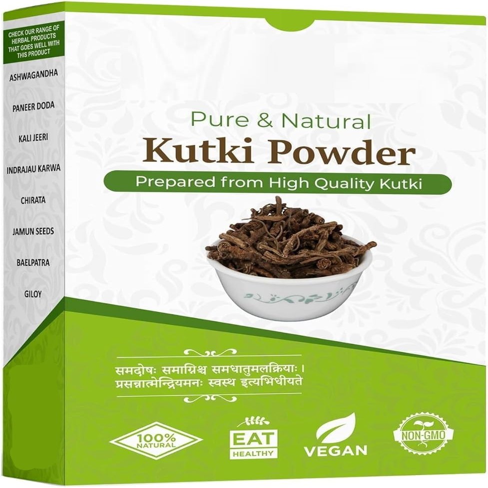 DT Kutki Powder 100 gm | 100% Pure and Natural