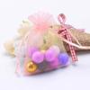 100 Count Gift Organza Bag Blush Pink Drawstring 4x6 inch for Baby Shower,Christmas,Wedding,Party Favors,Bridal Shower,30th Birthday,Sheer Fabric Mesh Clear Wrap Tulle PACKAGE Sachet for Jewelry,Candy view 3