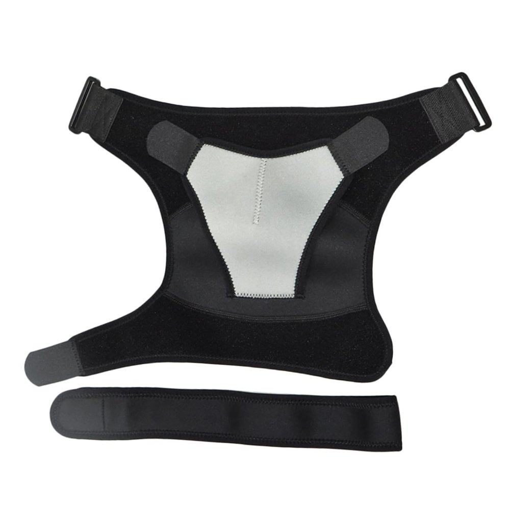 Didiseaon 1pc Adjustable Shoulder Protective Band for Sports Compression Support for Shoulder Stability for Weightlifting Yoga Running and Injury Prevention