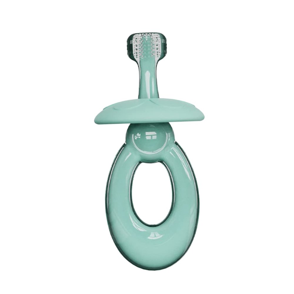 minkissy Boy Girl Silicone Training Toothbrush Design for Oral Care Boy Girl-Friendly Safe for Gums Comfortable to Hold Fun Mushroom Shape for Boys and Girls Cleaning