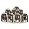 IOLVSHGH French Bulldog Empty Sachet Bags 8 PCS Cotton Muslin Bags with Drawstring Small Cloth Gift Pouches 6.7x4.9 Inch Burlap Bag Drawstring for Spice Tea Jewelry Wedding Party view 1