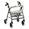 LVEWYB Hummingbird Peach Flower Rollator Walker Seat Cover Comfortable Covers Accessories for Elderly Walkers Adjustable Soft Rollator Seat Cover for Seniors view 1