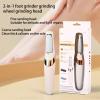 19 * 3.5CM Callus Remover for FeetElectric Foot Callus RemoverRemoves Dry Skin for Smoother Feet, Care for Dead Skin Pedicure Tools for Feet.(B-Pink,19 * 3.5CM 2PCS) view 2