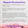 SassyXpressions Thank You Youre Much Appreciated Cute Thank You Card Magnet Lavender Floral Magnetic Greeting Card with Envelopes 5.5x4.25 Inches Note Card with with Self-Seal Envelope view 2