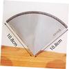 Artibetter Cone Coffee Filters Extra Large Reusable Dripper Stainless Steel Strainer Teaware Filter Non Absorbent view 2