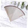 Artibetter Cone Coffee Filters Extra Large Reusable Dripper Stainless Steel Strainer Teaware Filter Non Absorbent view 3