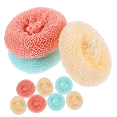GANAZONO 10pcs Pot Scrubbers Scratch-Resistant Kitchen Scouring Pads for Dish Cleaning Design for Utensil and -Term Use