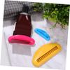 PartyKindom 18pcs Toothpaste Tube Squeezer Multi-Purpose Squeezing Tools for Creams and Ointments Ergonomic Design for Bathroom and Kitchen Organization view 4