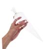 NOLITOY 16x30cm Transparent Candy Packaging Bags 100pcs Cone Shaped Treat Bags for Birthday Parties Popcorn Cookie Wrappers Twist Ties view 3