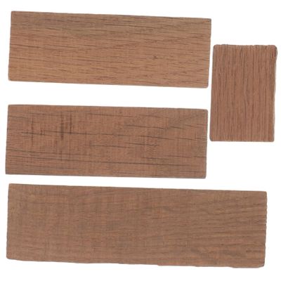 FUNOMOCYA 50g Medium Toasted French Oak Chips for Home Winemaking Enhance Red Wine Random Shape Oak Blocks for Brewing Aging