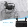 Ipetboom Electric Wheelchair Arm Bag Storage Armrest Pouch Wheelchair Accessories Organizer Reflective Strip Fit view 4