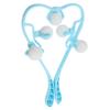 PartyKindom Manual Neck Roller and Shoulder Massager Multi-Functional Spine Relaxation Tool for Tension Relief Ergonomic Design for Home Fitness and Daily Use view 1