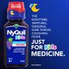 VICKS DayQuil and NyQuil Kids Grape Cold & Cough + Fever Multi-Symptom Relief Liquid Co-Pack, Specially Formulated for Kids Ages 6+, 2x8 OZ view 2