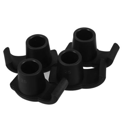 HAPINARY 4pcs Walker Glide Skis - Replacement Sliders for Elderly Walkers and Canes Lightweight Nylon Ski for Smooth Movement and Mud