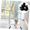 HAPINARY 4pcs Walker Glide Skis - Replacement Sliders for Elderly Walkers and Canes Lightweight Nylon Ski for Smooth Movement and Mud view 2
