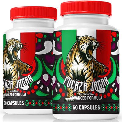 (2 Pack) Fuerza Jagar Pills for Men, Official Male Pastillas to Support Well-Being, Peak Performance, Endurance, and Lasting Energy, Premium Formula FuerzaJagar Capsulas Review (120 Capsules)