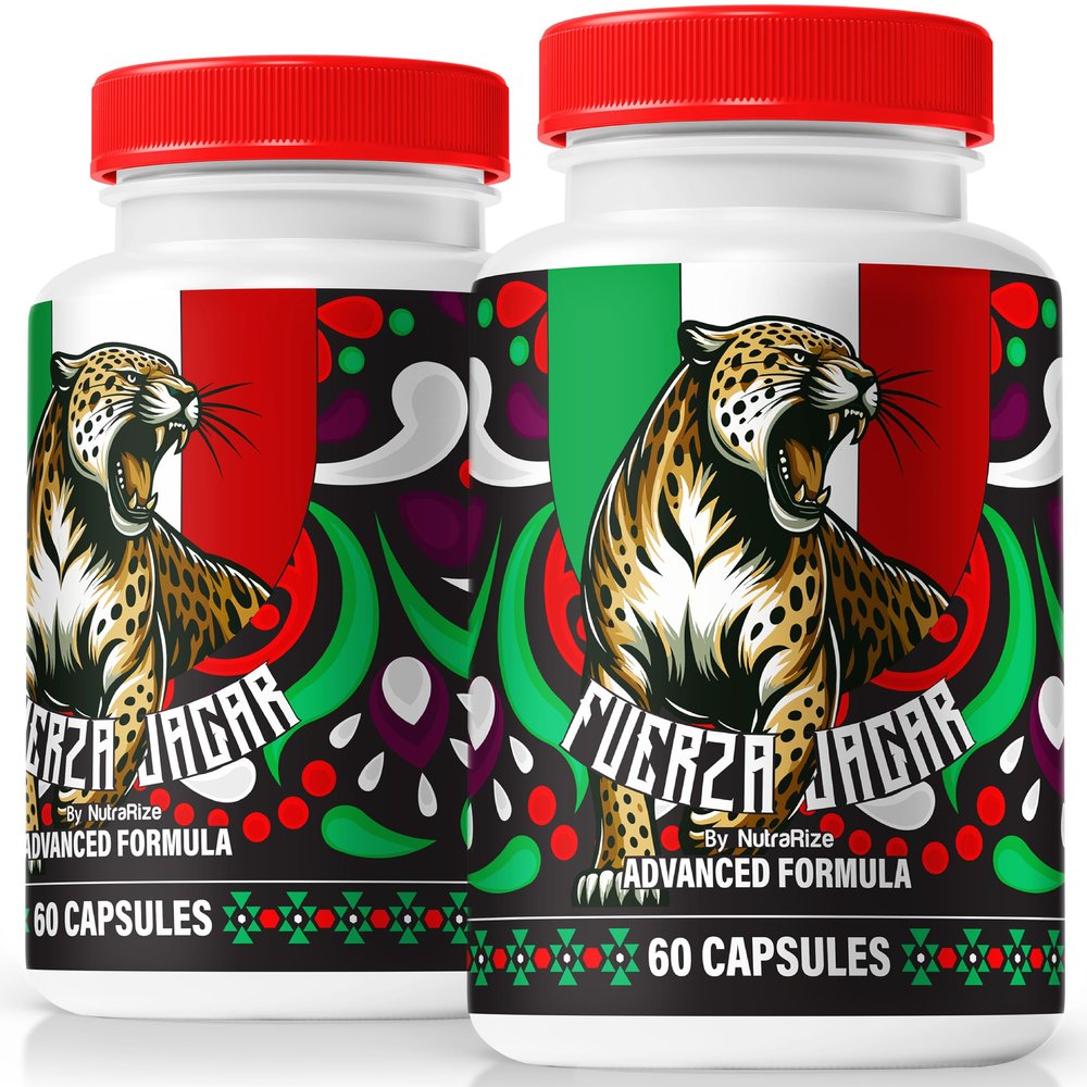 (2 Pack) Fuerza Jagar Pills for Men, Official Male Pastillas to Support Well-Being, Peak Performance, Endurance, and Lasting Energy, Premium Formula FuerzaJagar Capsulas Review (120 Capsules)