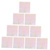Anneome 10sheets Cellophane Wrap Paper for Flower Bouquets Delicate Floral Packing Film for Weddings Crafts view 1