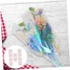 Anneome 10sheets Cellophane Wrap Paper for Flower Bouquets Delicate Floral Packing Film for Weddings Crafts view 4