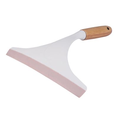 SEWOART 1pc Glass Squeegee for Window Cleaning Water Scraper Tool for Home and Car Non-Slip Grip Compact for Mirrors Tiles and Auto Glass Random Color