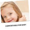 FRCOLOR Boy Girl Bath Brush Set Soft Bristle Hair Wash Comb Set Scalp Brush for Newborns Boy Girl Bath Accessories view 3