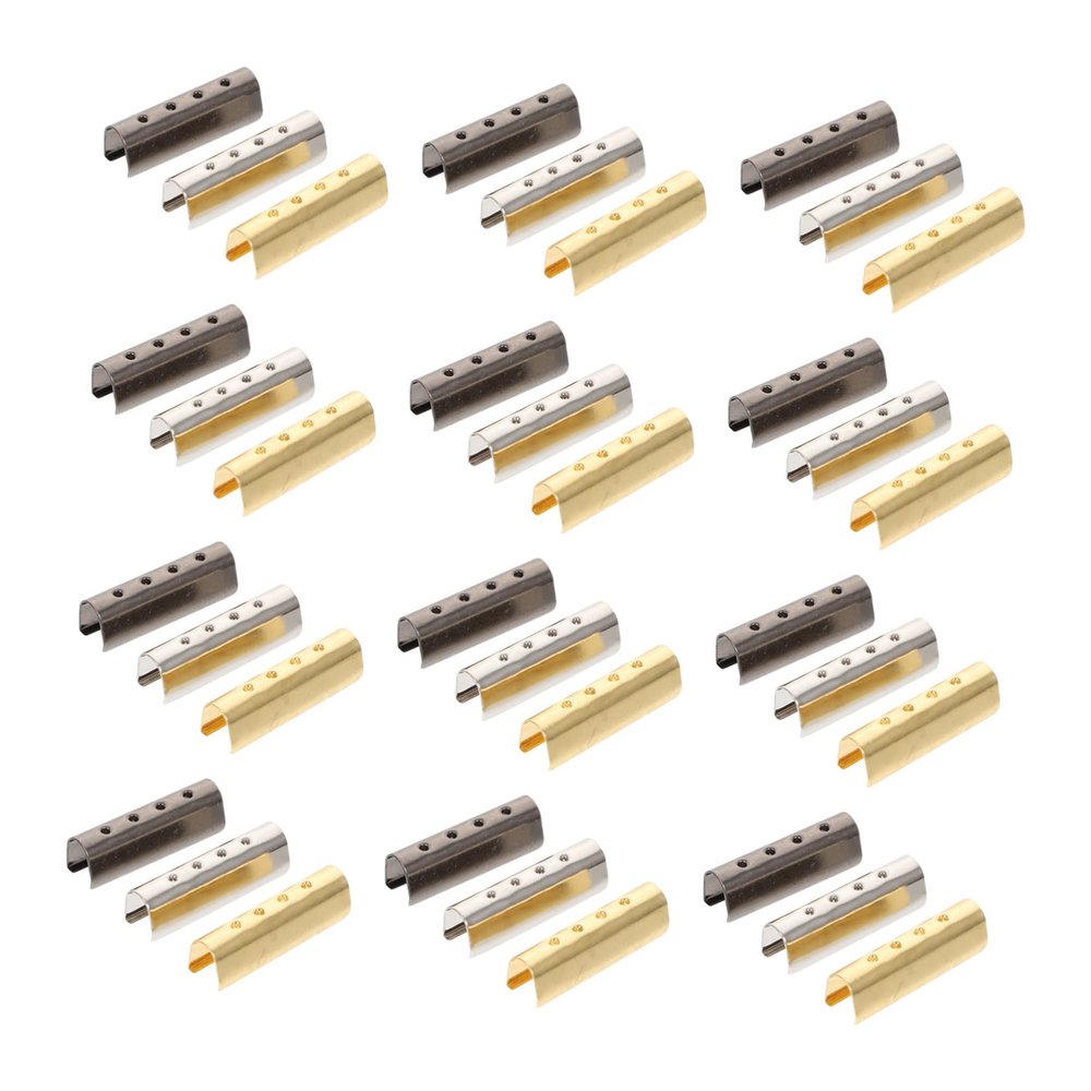 SEWOART 150pcs Metal Rope Hat Rope Shoelace Tips Metal for Sneakers Easy Repair