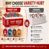 Coffee Creamer Liquid Singles Delight Caramel Macchiato, French Vanilla, Hazelnut and Mini Moo's Half and Half Creamer Variety (32 Pack), 4 Flavor Assortment Coffee Creamer Singles for Home, Office, Coffee, Bar, Gift view 3