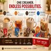 Coffee Creamer Liquid Singles Delight Caramel Macchiato, French Vanilla, Hazelnut and Mini Moo's Half and Half Creamer Variety (32 Pack), 4 Flavor Assortment Coffee Creamer Singles for Home, Office, Coffee, Bar, Gift view 4