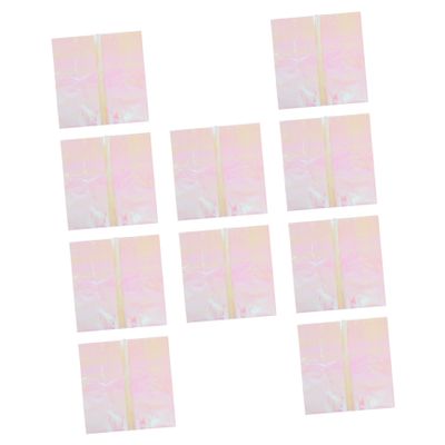 PartyKindom 10sheets Cellophane Wrapping Paper for Flowers Practical Packing Film Gradient Colors for Wrapping Crafts and Bouquets