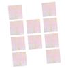 PartyKindom 10sheets Cellophane Wrapping Paper for Flowers Practical Packing Film Gradient Colors for Wrapping Crafts and Bouquets view 1