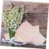 PartyKindom 10sheets Cellophane Wrapping Paper for Flowers Practical Packing Film Gradient Colors for Wrapping Crafts and Bouquets view 3