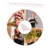 PartyKindom 10sheets Cellophane Wrapping Paper for Flowers Practical Packing Film Gradient Colors for Wrapping Crafts and Bouquets view 4