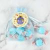100 Piece Gift Organza Bags with Drawstring 5x7 inch Baby Blue for Baby Shower,Christmas,Party Favors,Birthday,Wedding,Bridal Shower Sheer Fabric Clear Mesh Sachet for Jewelry,Candy,Lipstick,Beads view 3