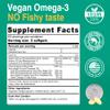 2 Pack Vegan Omega 3 D3 K2 CoQ10 Supplement, Plant Based DHA EPA ALA for Women Men, Omega 3 Organic Algae Flaxseed Oil Supplement for Bone, Brain, Eye & Immune Support, No Carrageenan, 240 Softgels view 2