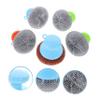 HOMOCONO 5sets Scrubber with Handle Pot and Pan Cleaning Tool for Heavy Scrubbing for Kitchen Grease and Dirt Removal Selection view 2