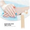 FOMIYES 200pcs Wood Nail Sticks Double-sided Natural Manicure Tool for Cuticle Care Nail Cleaning Portable Accessory for Women view 3