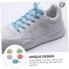 BESPORTBLE 5pairs Fluorescent for Sneakers Vibrant Replacement Straps for Stylish Footwear for Parties and Night Events view 4